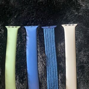 5/25 🩵 Apple Watch Band Set - Green, Blue, Cream